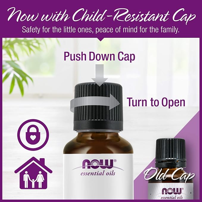 NOW Foods Essential Oils, Wintergreen Oil, Stimulating Aromatherapy Scent, Steam Distilled, 100% Pure, Vegan, Child Resistant Cap, 1-Ounce (Pack of 2)