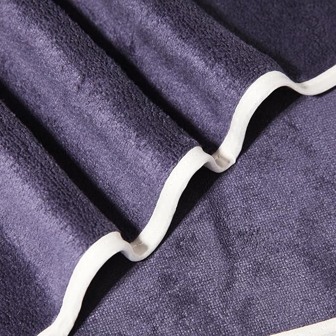 Microfiber Gym Towel Set for Men Women, Super Soft and Quick-Drying Towels for Fitness, Yoga, Cycling, Swimming (Blue, 3 Pack)
