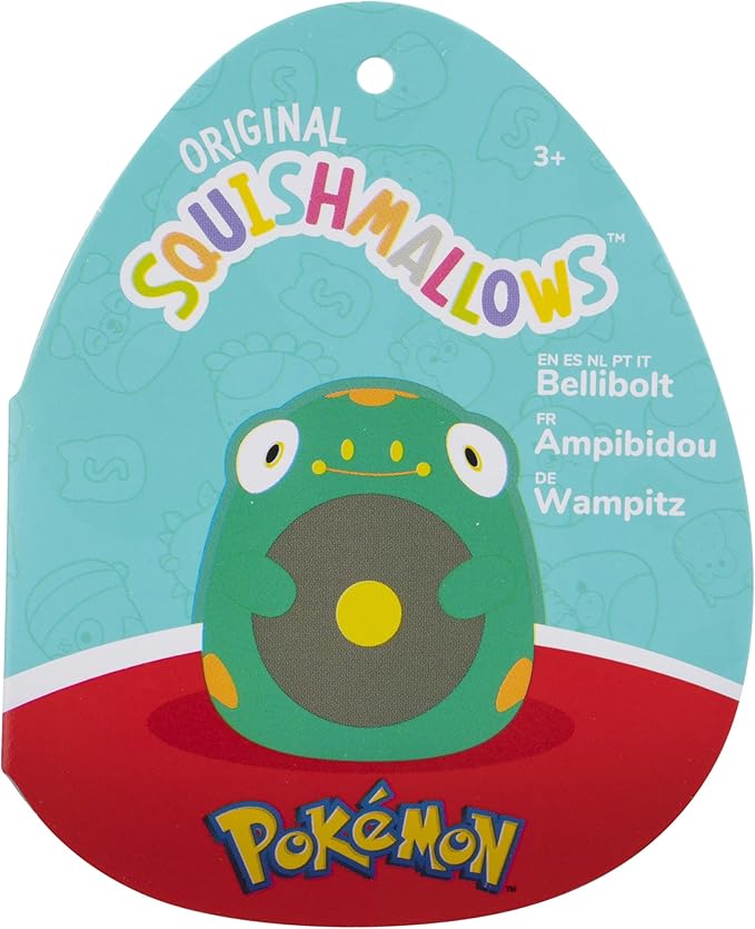 Squishmallows Original 20-Inch Belibolt Pokémon Plush - Ultrasoft Official Jazwares Plush (Jumbo)