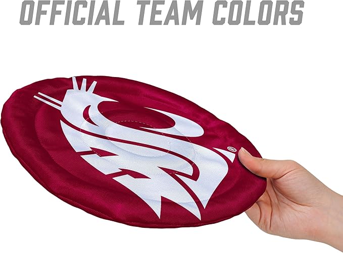 YouTheFan NCAA Washington State Cougars Flimzee Bean-Bag Flying Disc