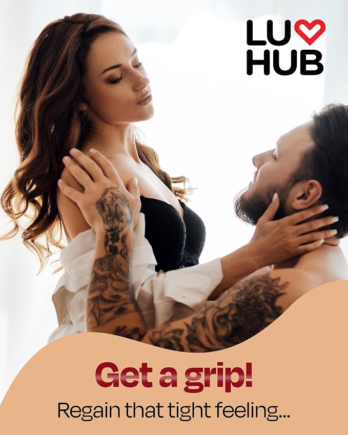 Luv Hub Vaginal Tightening Gel - Tighten your Vagina - Natural Firming Cream for Intimate Wellness - Compatible with Sensitive Skin, Hormonal Shifts, Postpartum Recovery - 1oz