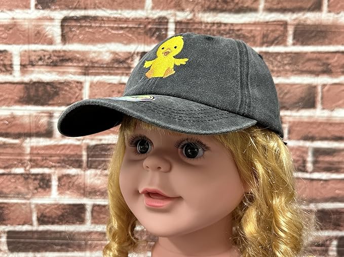 Embroidered Animal Baseball Hats for Boy and Girl