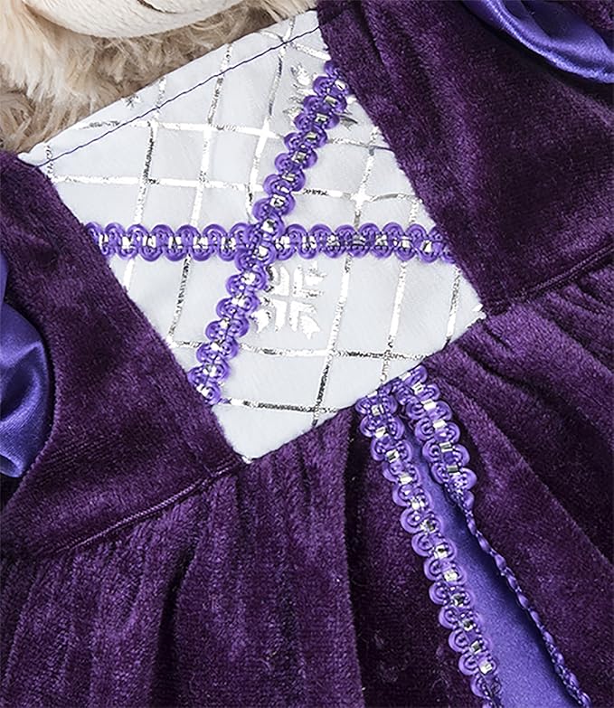 Medieval Princess Costume Teddy Bear Clothes Fits Most 14"-18" Build-a-Bear and Make Your Own Stuffed Animals
