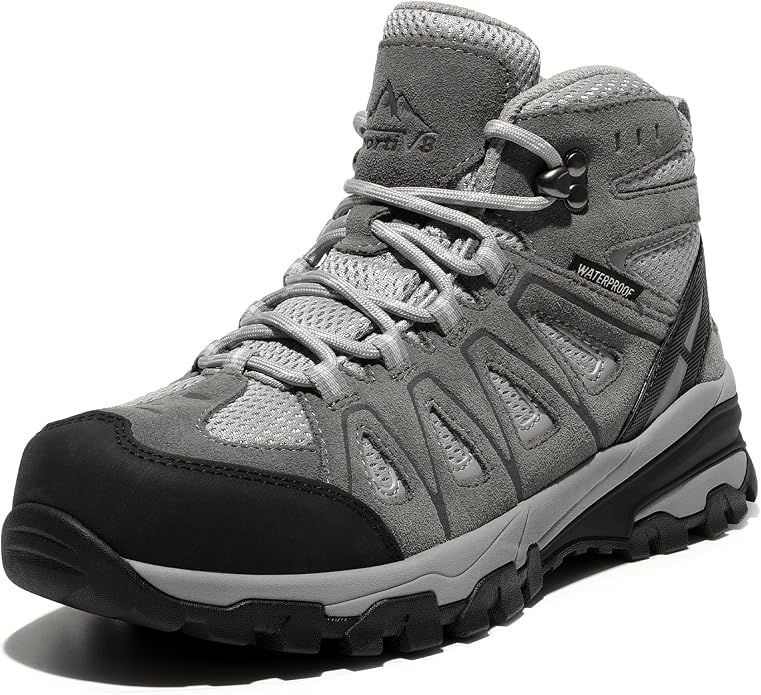 NORTIV 8 Women's Waterproof Hiking Boots Outdoor Trekking Camping Trail Hiking Boot Seeker