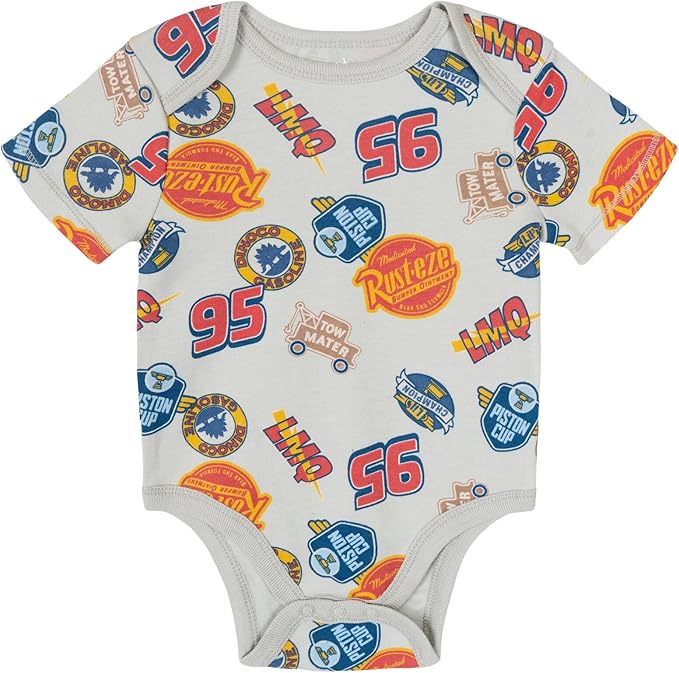 Disney Baby 5 Pack Bodysuits Newborn to Infant Sizes (Newborn - 24 Months)