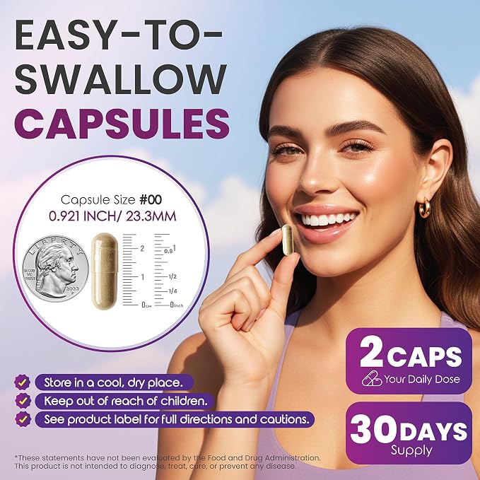 Beef Organ Supplement for Women – NZ Grass Fed | Biotin Collagen Zinc | Women’s 5-organ blend with Uterus & Ovary + Beauty Trio: Biotin, Collagen & Zinc. NZ Grass-Fed. Made in USA. 2 caps daily.