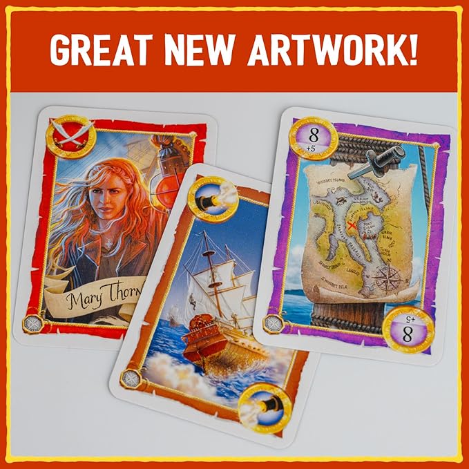 Grandpa Beck's Games Skull King - The Ultimate Pirate Trick Taking Game | from The Creators of Cover Your Assets & Cover Your Kingdom | 2-8 Players 8+ (Expansion)