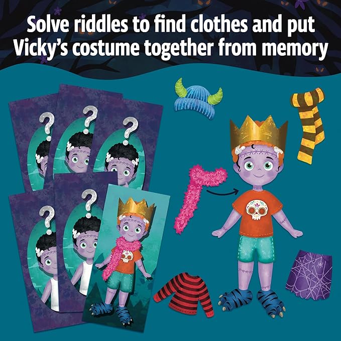 EXIT: The Game - Kids - Midnight Spooktacular, Fun Puzzle Mystery, Cooperative, 1-4 Players