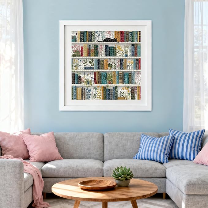 Puzzle 1000 Piece for Adults Jigsaw Featuring Aesthetic Home Decoration Unique Gift for Cat Lovers Premium Large Puzzle for Family Fun (Cozy Cat Puzzles-1000pcs)