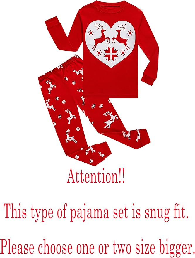 Family Feeling Little Boys Pajamas Sets 100% Cotton Long sleeve Pjs