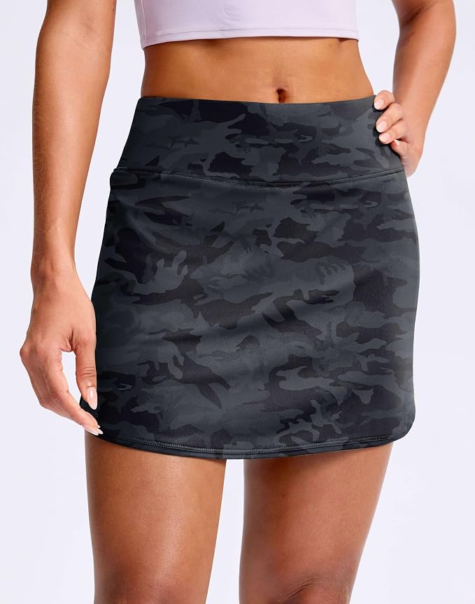 Skorts for Women with Pockets High Waisted Golf Skirts | Built-in Shorts, A Line, Athletic, Casual, Pickleball, Tennis Skirt