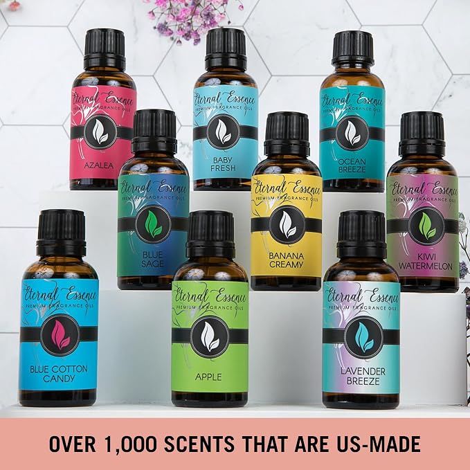 Eternal Essence Oils Eucalyptus 30ml Premium Fragrance Oil - for Candle, Soap Making, Aromatherapy, Diffusers, Home Care, & Humidifiers