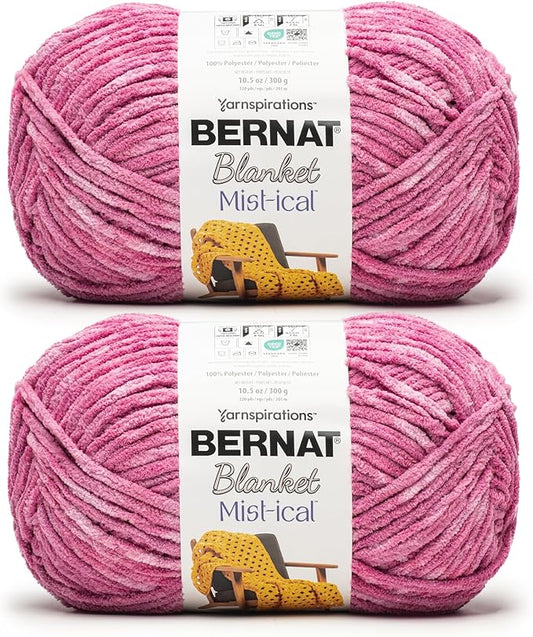 Bernat Blanket Mist-ical Phlox 2 Pack of 300g Yarn
