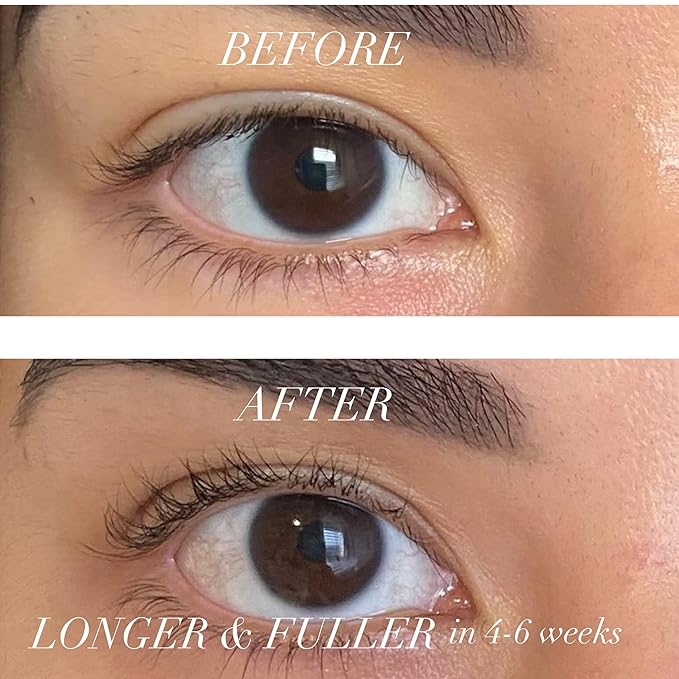 One V Salon Eyelash Growth Serum- Fuller & Longer Looking Eyelashes, Advanced Lash Serum for Longer, Fuller, Thicker Lashes，Natural Lashes, Extensions & Eyebrows, Vegan & Cruelty-Free(3mL)