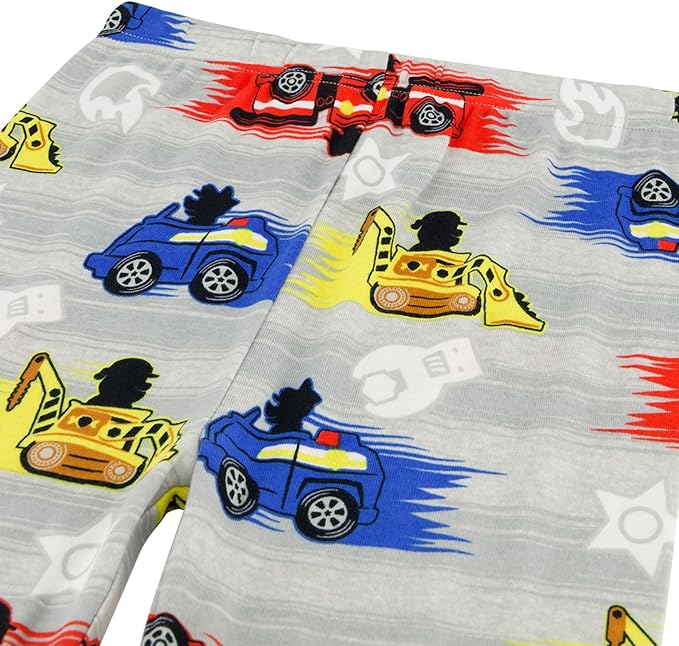 Nickelodeon Boys' Paw Patrol 6-piece Snug-fit Cotton Pajama Set, Soft & Cute for Kids