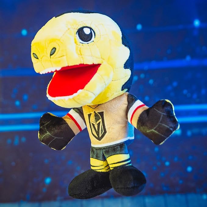 Bleacher Creatures Vegas Golden Knights Chance 8" NHL Kuricha Mascot Sitting Plush - Soft Chibi Inspired Mascot