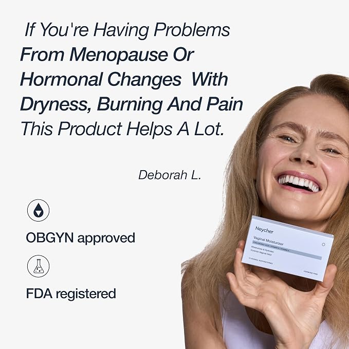 10 MG Hyaluronic Acid 10 Inserts for Women with Vitamin E, Vitamin A. Formulated in USA. Made in Italy. Long Lasting Ultra moisturizing for Dryness from hormonal Changes and Menopause
