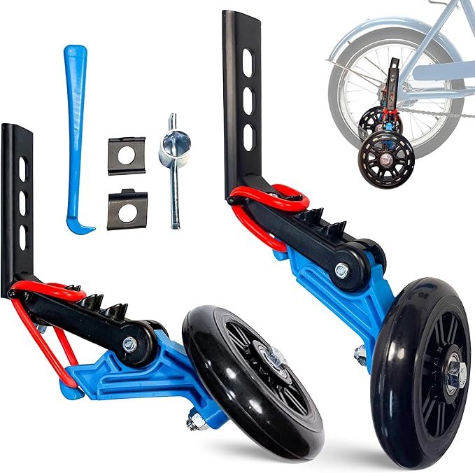 2.0 - Training wheels for 14 16 18" kids bikes. Training wheels that teach balance.