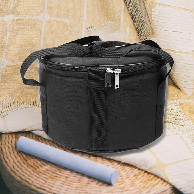 DuskHaven Carrying Bag Storage Case Portable Padded Liner Oxford Dedicated Mallet Pocket Suitable for Meditation Yoga Practice Camping