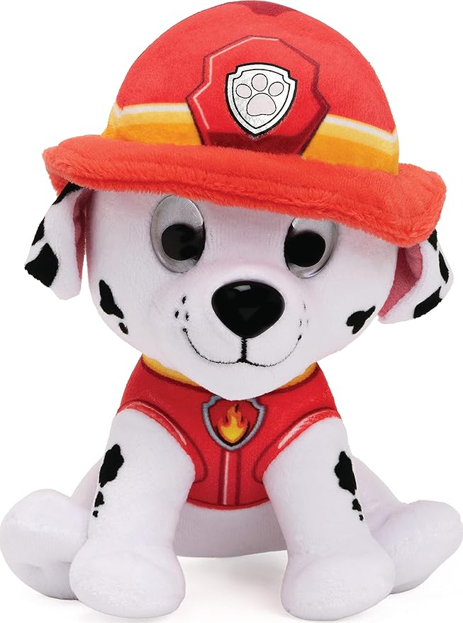 LA PAT’ PATROUILLE - PELUCHE GUND 15CM PAW PATROL - Peluche Chiot Pat' Patrouille Taille 15cm - Lavable En Surface - Jouet Premier Age - 6061061 - Jouet Bébé 12Mois et + - Modèle Aléatoire une pièce