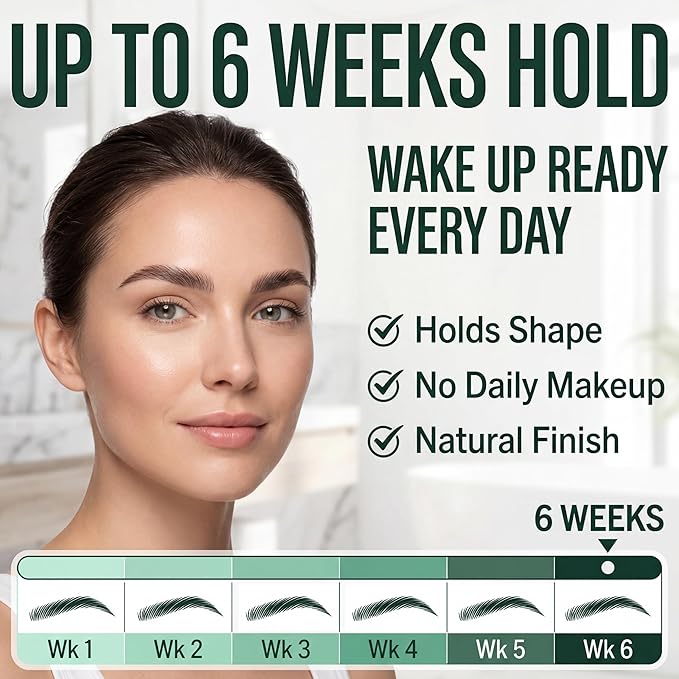 Brow Lamination Kit – 5 Applications DIY At Home, Professional Eyebrow Lamination Kit with 5 Step System, Eyebrow Lift Kit, Long Lasting Brow Perm Kit, Brow Shaping & Mapping Set for Women