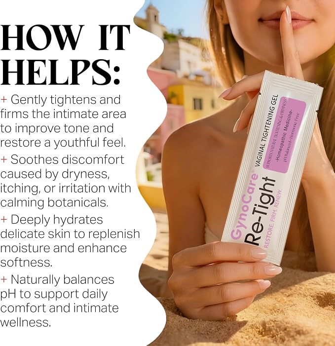 Vag Tightening Gel for Intimate Hydration & Rejuvenation - Natural Tightening Support for Vag Health - Feminine Care Gel for Dryness, Firmness & Moisture Balance 15 Count Applicators