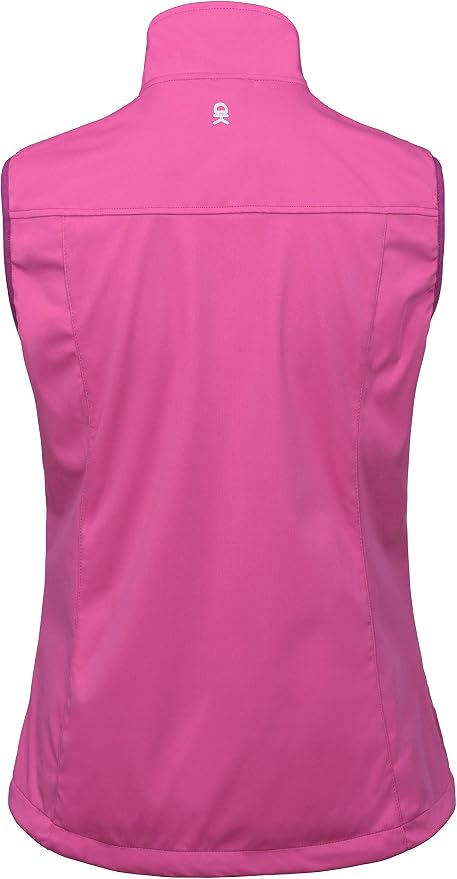 Little Donkey Andy Women's Lightweight Softshell Vest, Windproof Sleeveless Jacket for Running Hiking Travel