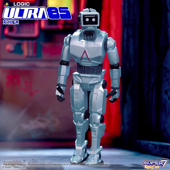 Super7 Logic Reaction Figures Wave 02 - ATM-301 (Blue) Action Figure