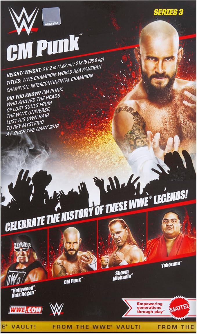 WWE CM Punk (Straight Edge Society) - (Best of Series 1) from the Vault Ringside Exclusive