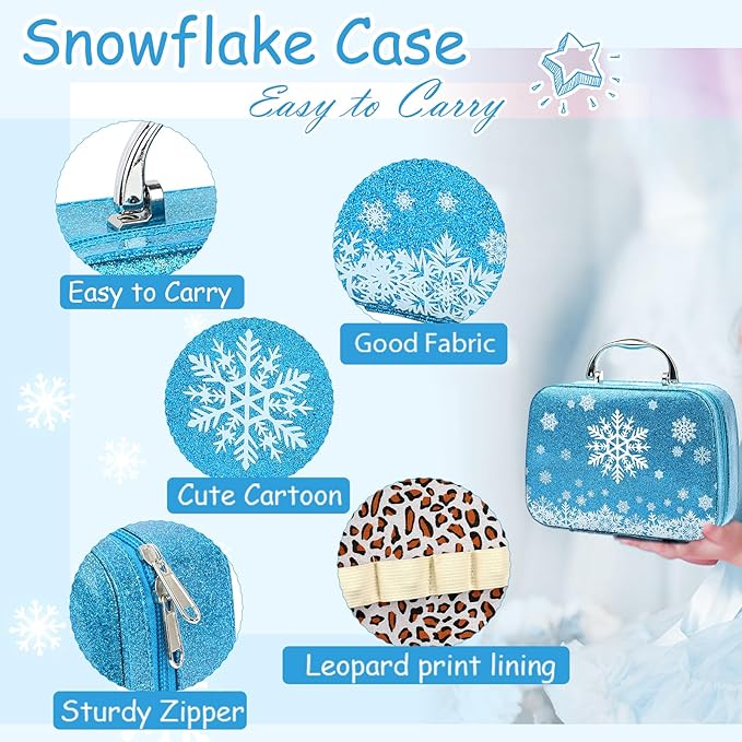 Heaning Princess Dress Up for Girls Costumes Accessories with Cape Christmas Birthday Gift Toys for 3-6 Year old Girl