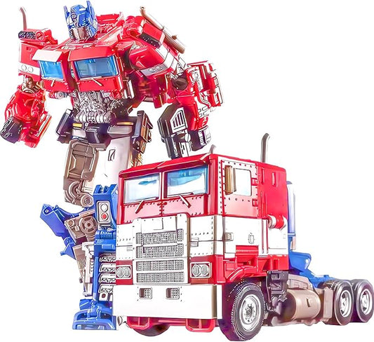 Deformation Robot Toy - Exciting Deformed Car Robot Toys, Perfect Kids Robot Toys, Red Car Action Figure for Kids 3 Years and Up, Durable & Portable Movie Fans Collection Birthday Gift