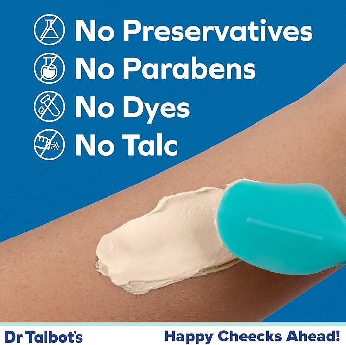 Dr. Talbot's Maximum Strength Diaper Rash Ointment - 2 oz - Zinc Oxide Skin Protectant with Peruvian Balsam - Treats and Prevents Rash