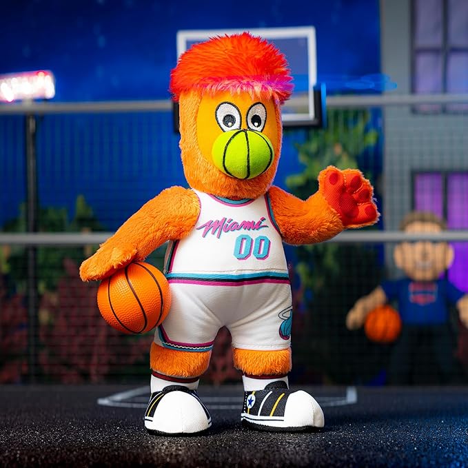 Bleacher Creatures NBA Unisex NBA 10-inch Mascot Plush Doll