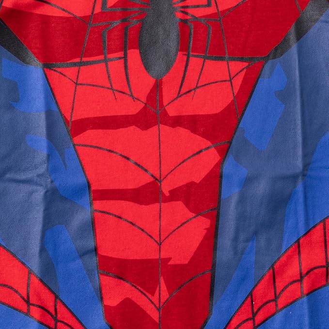Marvel Avengers Spider-Man Boys’ T-Shirt and Short Set for Toddler and Little Kids – Blue/Red