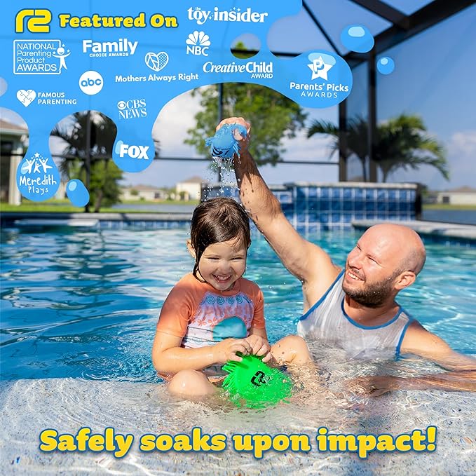 Soft Water Flying Disc for Kids – Sprays Water as it Flies! Fun Summer Water Toy for Beach Pool Backyard Camping Lake Birthday Gifts – Soft Safe Outdoor Water Toys for Boys & Girls Ages 4 5 6 7 8 9 +