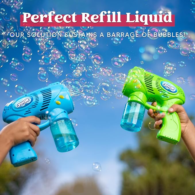 JOYIN 100 Oz Concentrated Bubble Solution (up to 8 Gallon) for Large Party in Summer Celebrations, Party Favor, Bubble Summer Toy, Classroom Prizes, Easter (Purple)