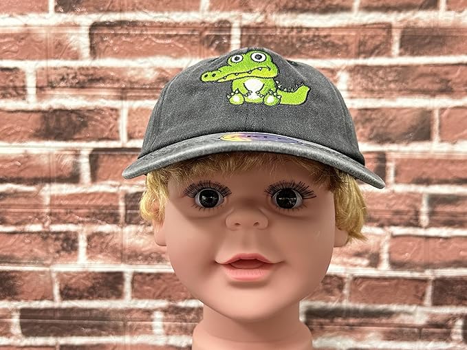 Embroidered Animal Baseball Hats for Boy and Girl