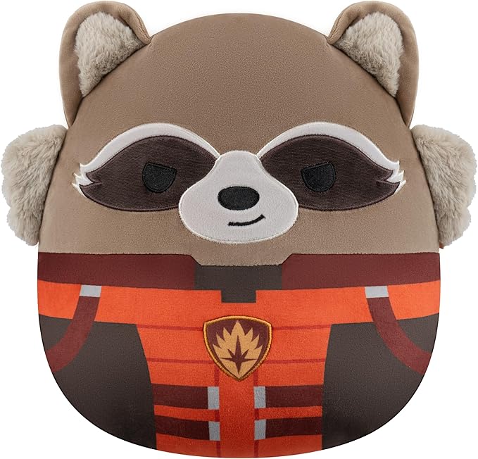 Squishmallows Original 12in Marvel Rocket Plush (Medium-Sized)