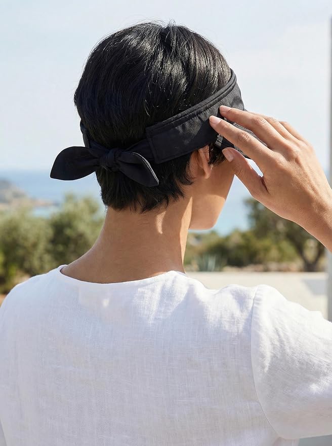 2-in-1 Women’s Sun Visor Sun Hat Zipper Off Ponytail Friendly, Lightweight Quick Dry, Summer UV Protection