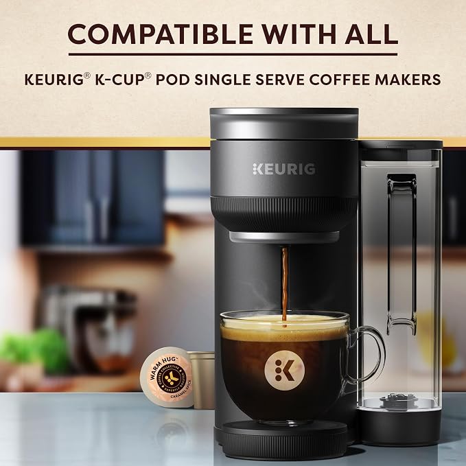 Keurig Coffee Collective, Warm Hug by Moira Kelley, Caramel Spice Flavored Coffee, Single Serve Keurig K-Cup Pods, 20 Count