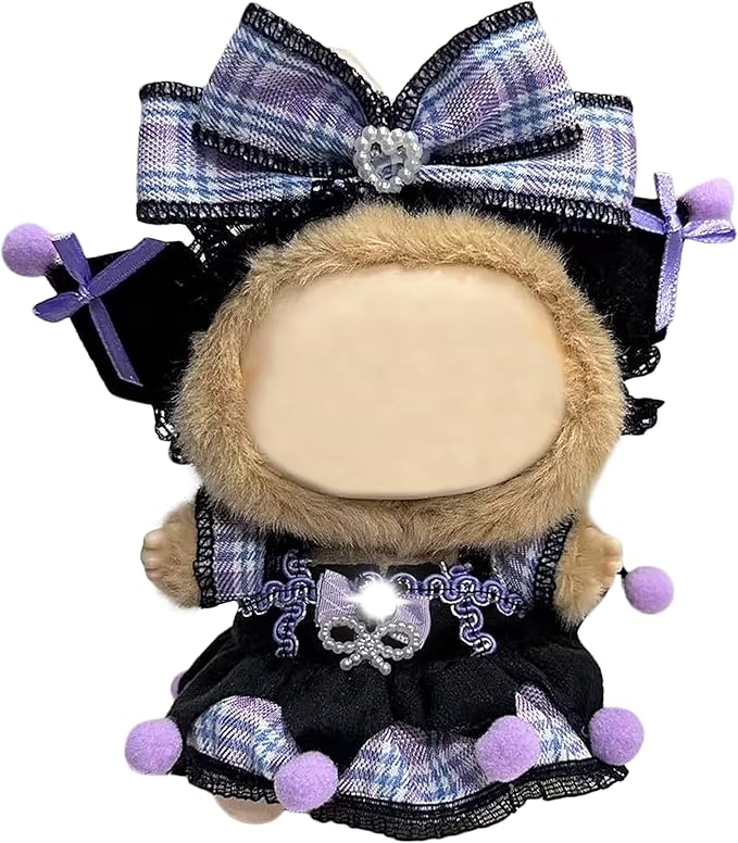 Clothes Fit for 17CM Doll, Fashion Doll Clothes Outfit Set Cute Theme Designer Toys Dress Accessories for Collector Fans Display (Romi)