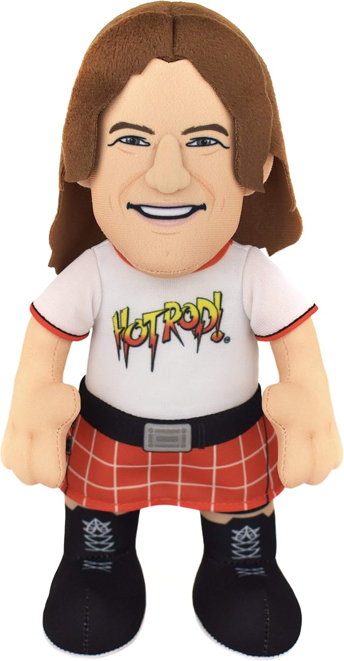 Bleacher Creatures WWE Rowdy Roddy Piper 10" Plush Figure - A Wrestling Legend for Play or Display