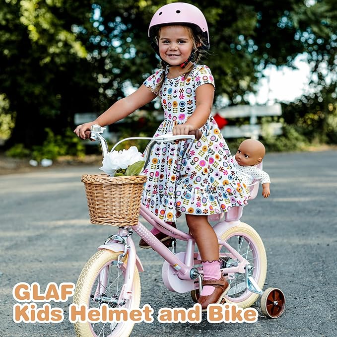 GLAF Baby Bike Helmet Toddler Helmets for 1 Year Old and up Infant Girls Boys Multi Sport Adjustable for Scooter Bicycle Skateboard Cycling