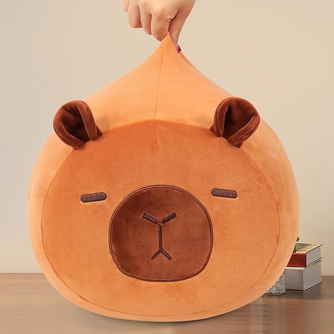 Wepop 20in Capybara Stuffed Animal, Cute Capybara Plush, Cuddle Stuffed Plushies Pillows Gifts for Kids Adults Boys and Girls