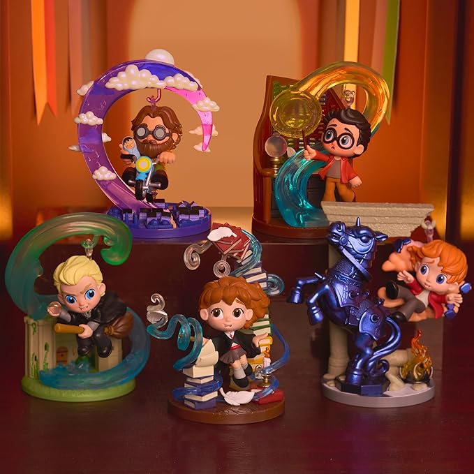 Happy HAUL Harry Potter™ Cliff Hangers Hover Figures Assortment, Surprise Collectible Toy Figure in Blind Box with Display Stand, 2 Inches Tall, Short-Run Drop, Ages 8 and up