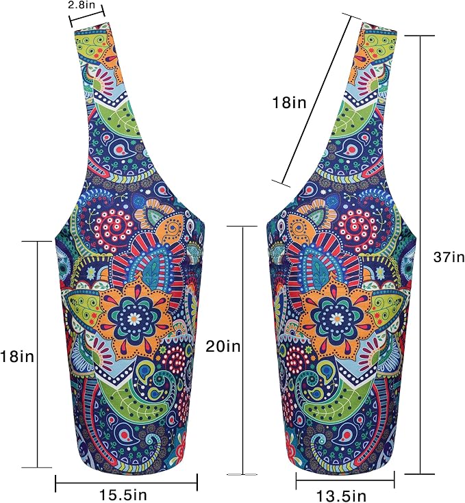 Yoga Mat Bag - Long Tote with Pockets - Holds More Yoga Accessories - Yoga Bag Fit Most Size Mats - Yoga Mat Carrier