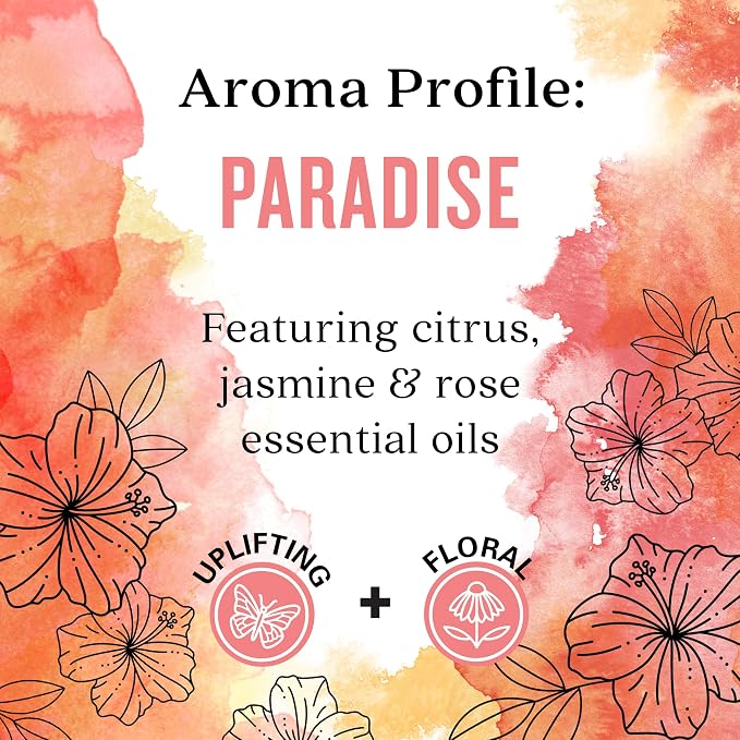 Aura Cacia Island Retreat Essential Oil Kit - Light Aroma, No Synthetic Fragrances