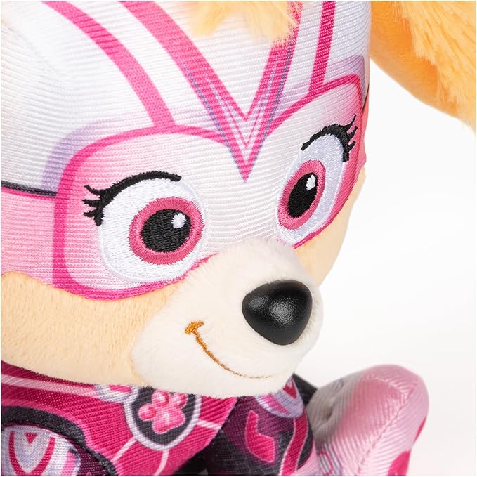 GUND PAW Patrol: The Mighty Movie Skye Stuffed Animal, Officially Licensed Plush Toy for Ages 1 and Up, 6”