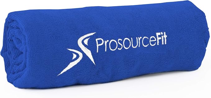 ProsourceFit Arida Yoga Mat Towel Super-Absorbent Microfiber 68-inch by 24-inch for Yoga, Pilates and Working Out (3 Color Options)