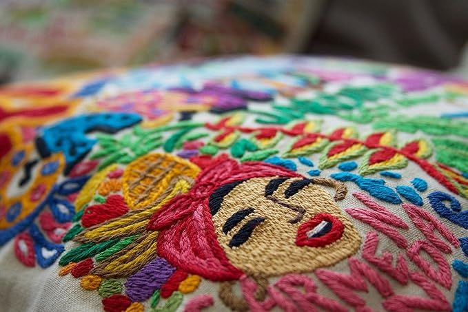 Catstudio Rio De Janeiro Embroidered Decorative Throw Pillow